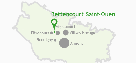 Situer Bettencourt-Saint-Ouen